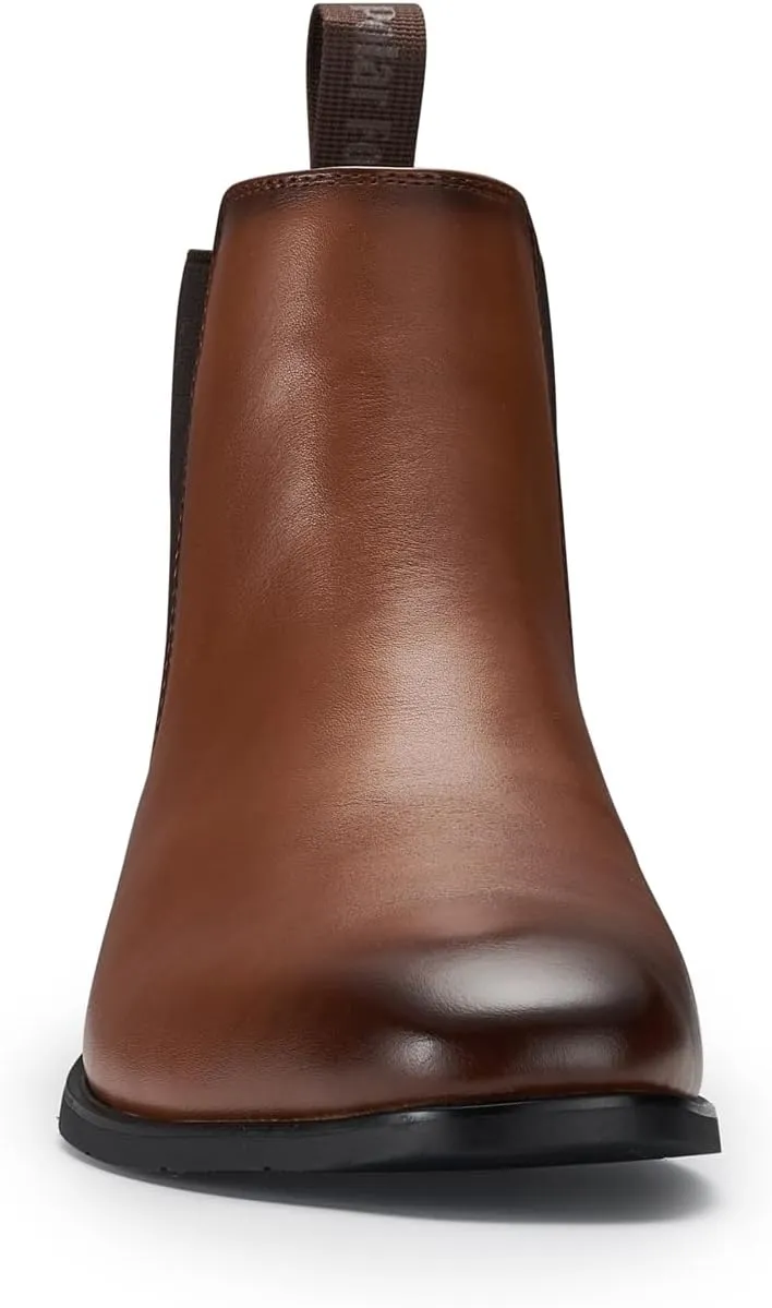 Polar Fox Frederick MPX806096 Memory Foam High-Top Chelsea Boots with Floral Trim