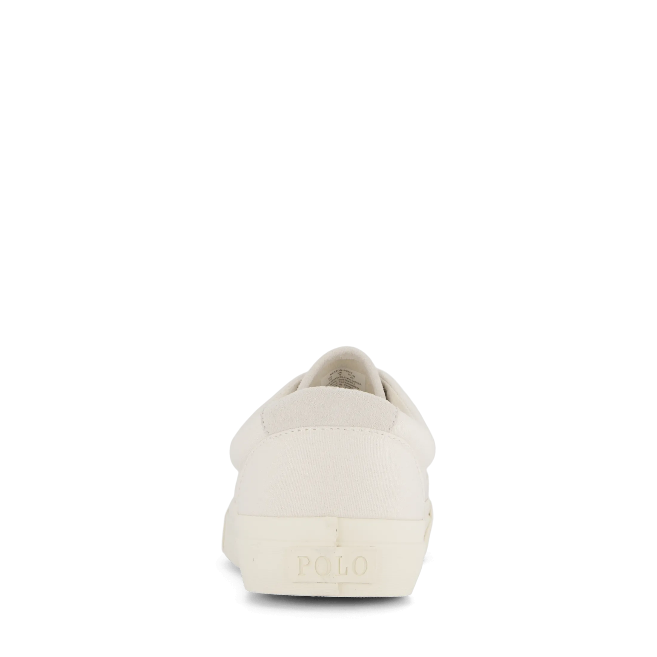 Polo Ralph Lauren Keaton Suede-Trim Canvas Sneaker