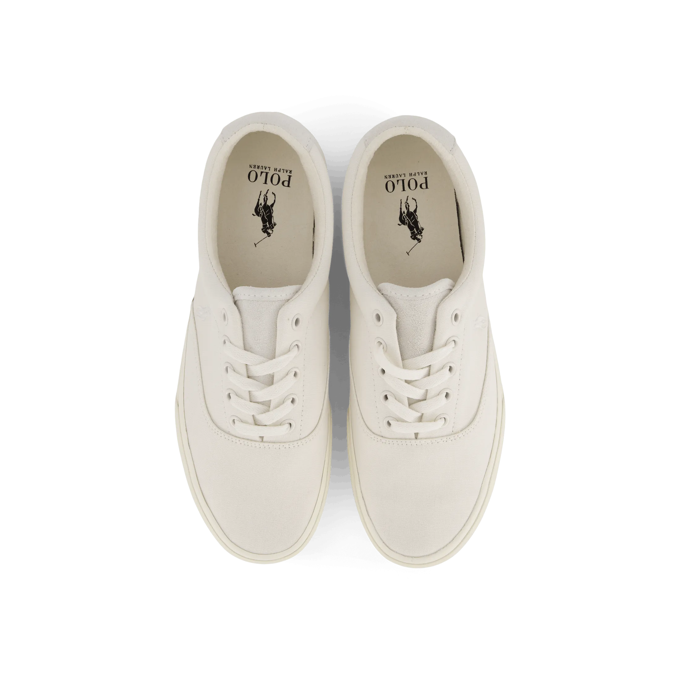 Polo Ralph Lauren Keaton Suede-Trim Canvas Sneaker