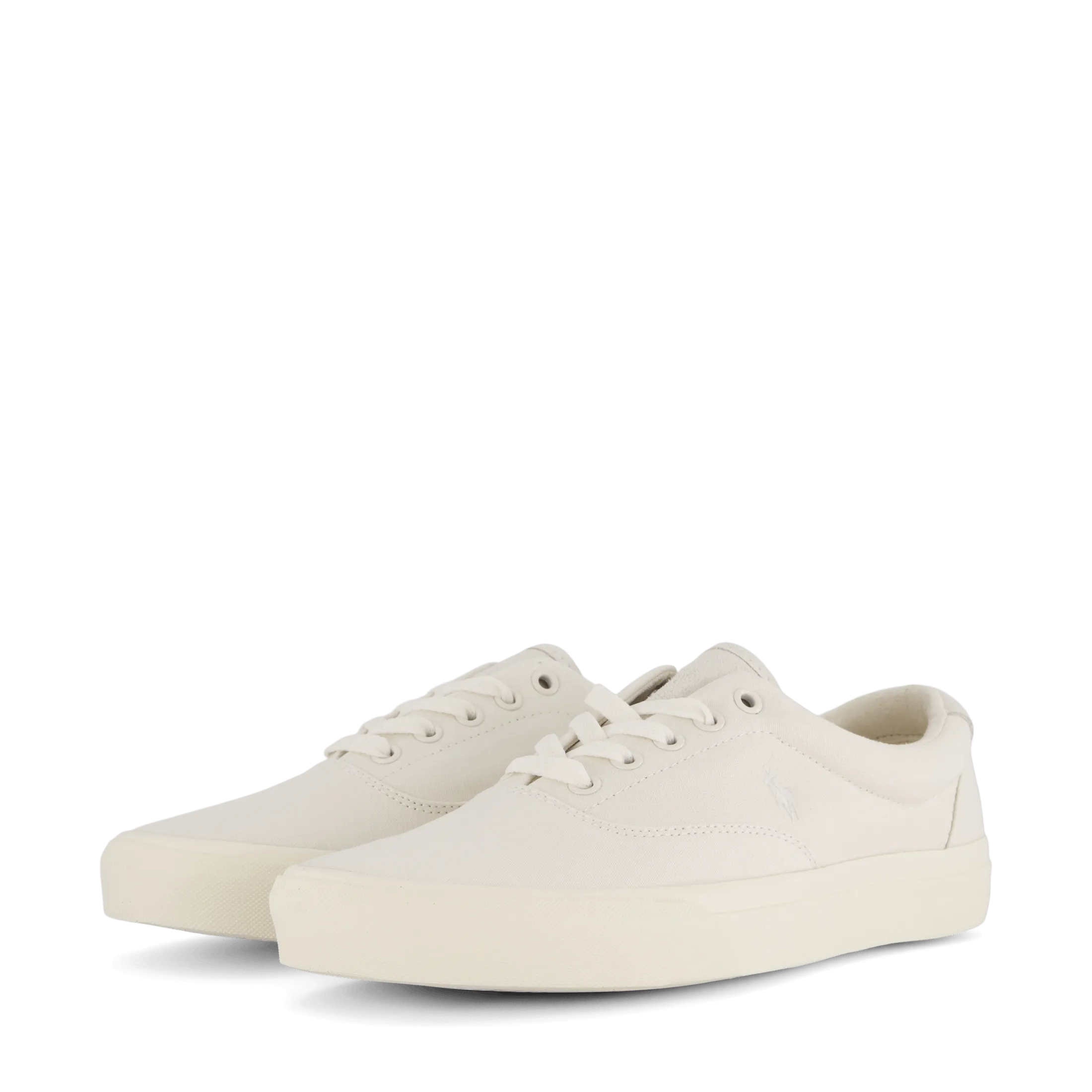 Polo Ralph Lauren Keaton Suede-Trim Canvas Sneaker