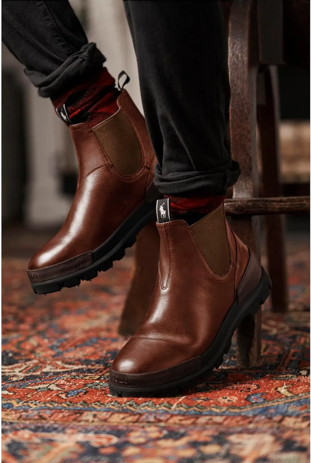Polo Ralph Lauren Men's Oslo Chelsea Boot