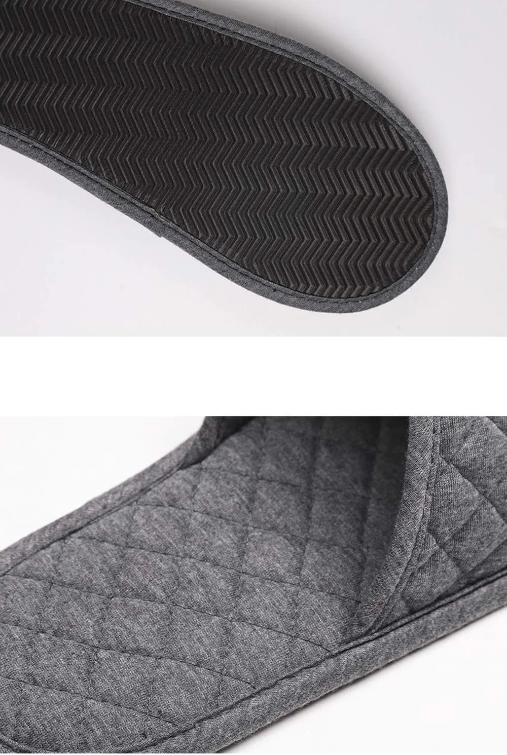 Portable Travel Slipper Spa Hotel Open Toe Sandals Non Disposable Foldable Shoes Guest Indoor House Room Business Trip Party Washable Footwear with Bags