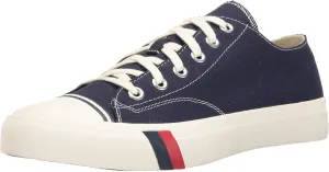 PRO-Keds Men's Royal Lo Lace Up Fashion Sneaker, Navy Canvas, 3
