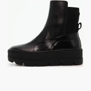 Puma Chelsea Sneaker Boot Rihanna Fenty Black (women's)