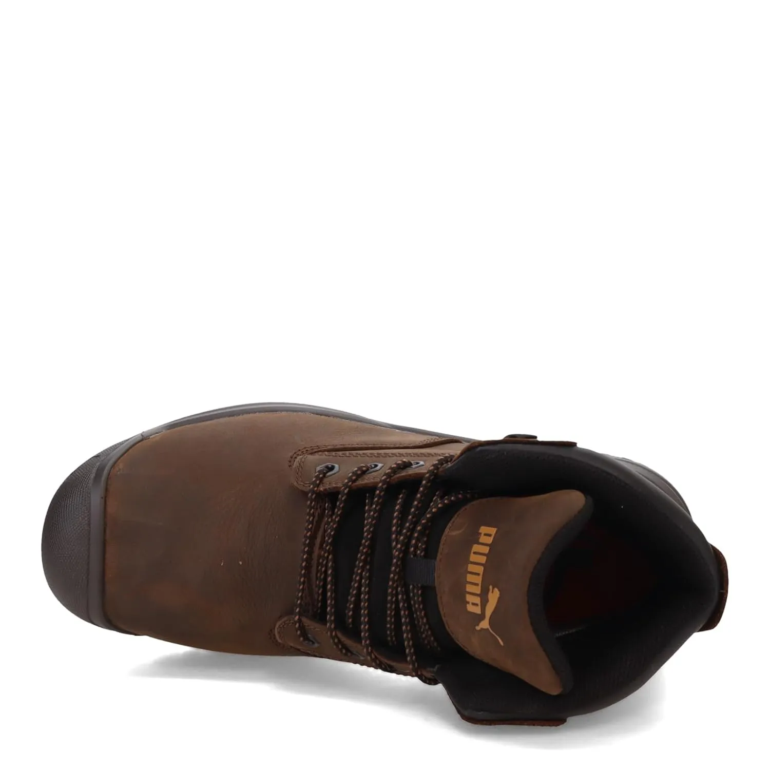 PUMA Men's Granite 6" Metatarsal Guard Composite Toe Industrial Boot, Brown, 12