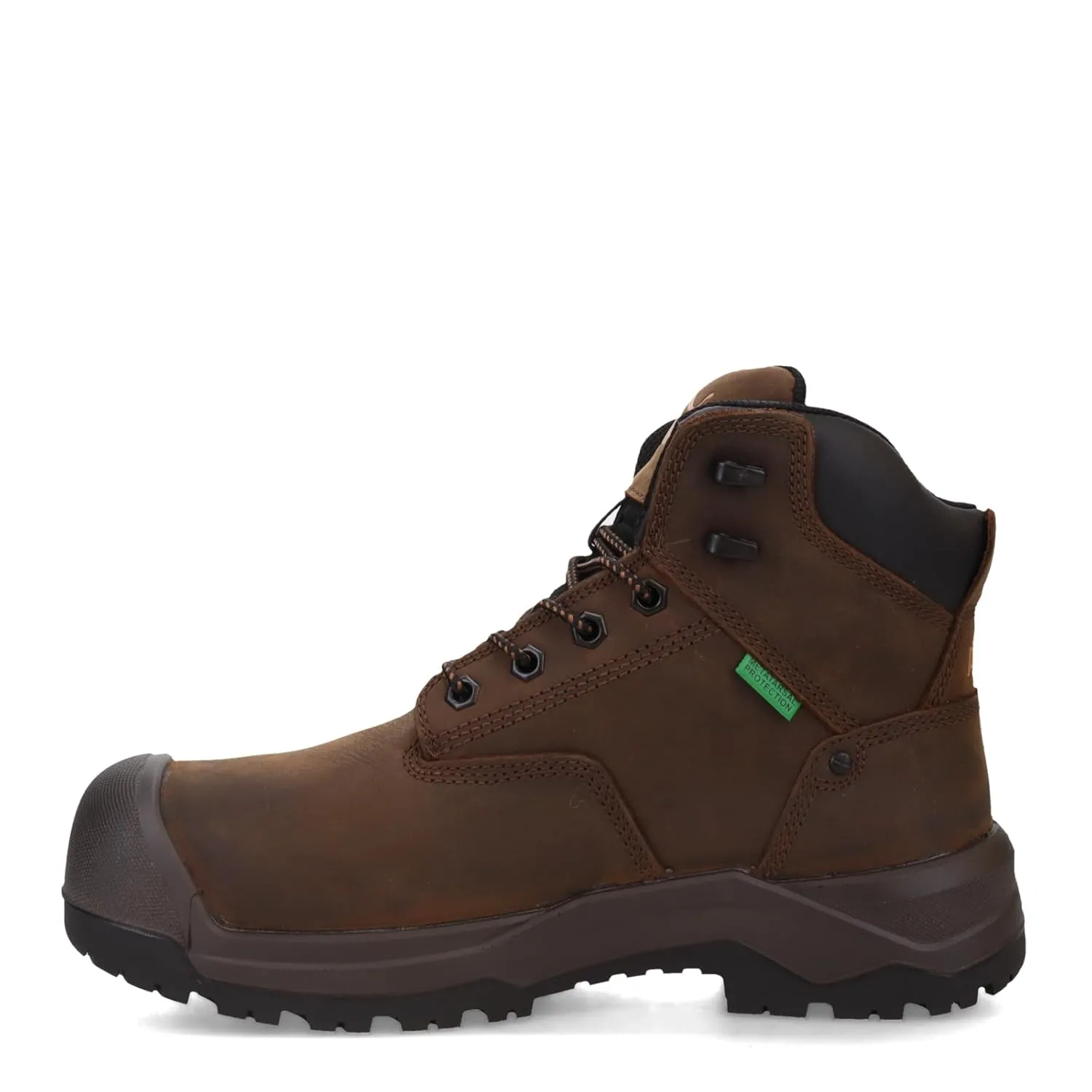 PUMA Men's Granite 6" Metatarsal Guard Composite Toe Industrial Boot, Brown, 12