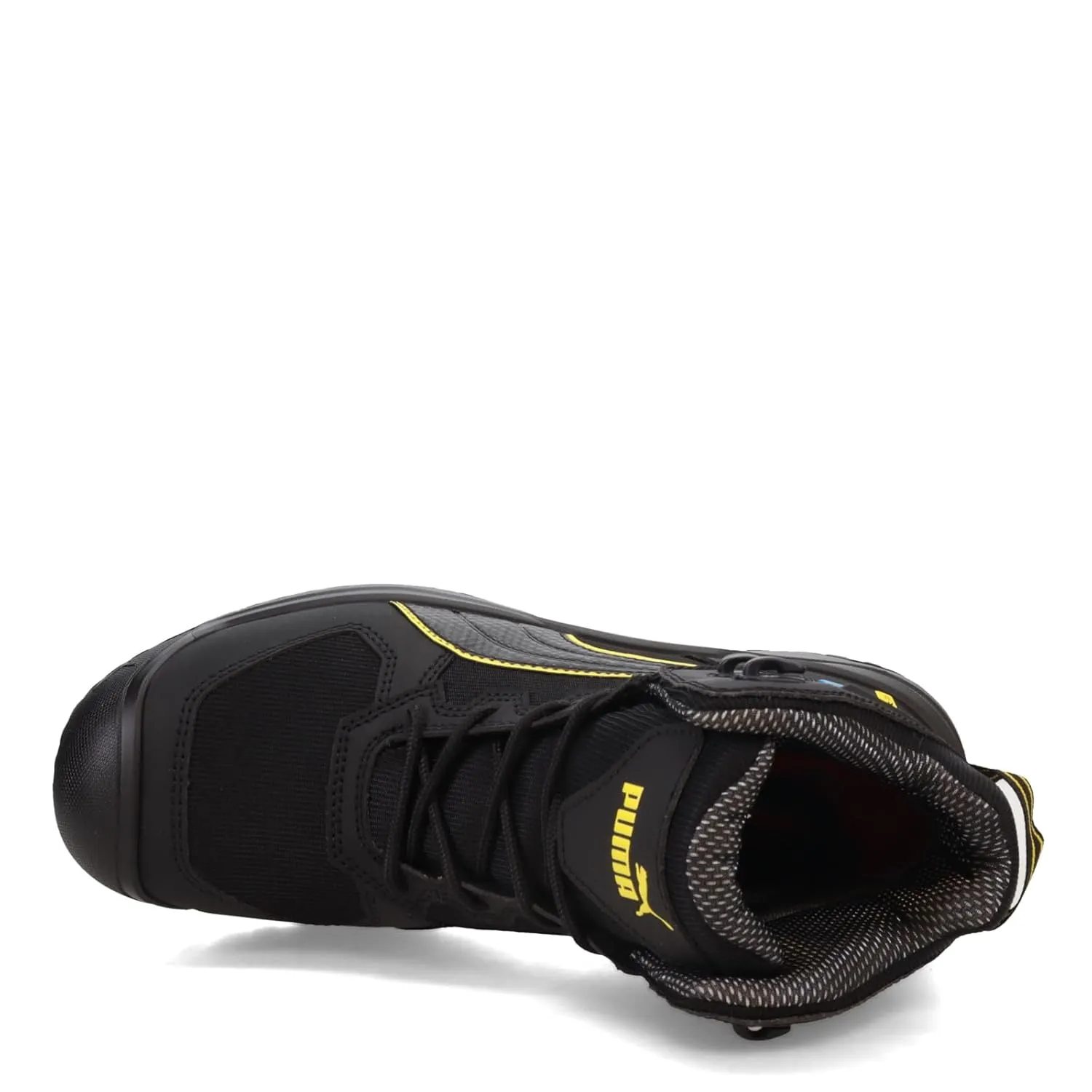PUMA Men's Rock 6" Composite Toe Industrial Boot, Black, 12
