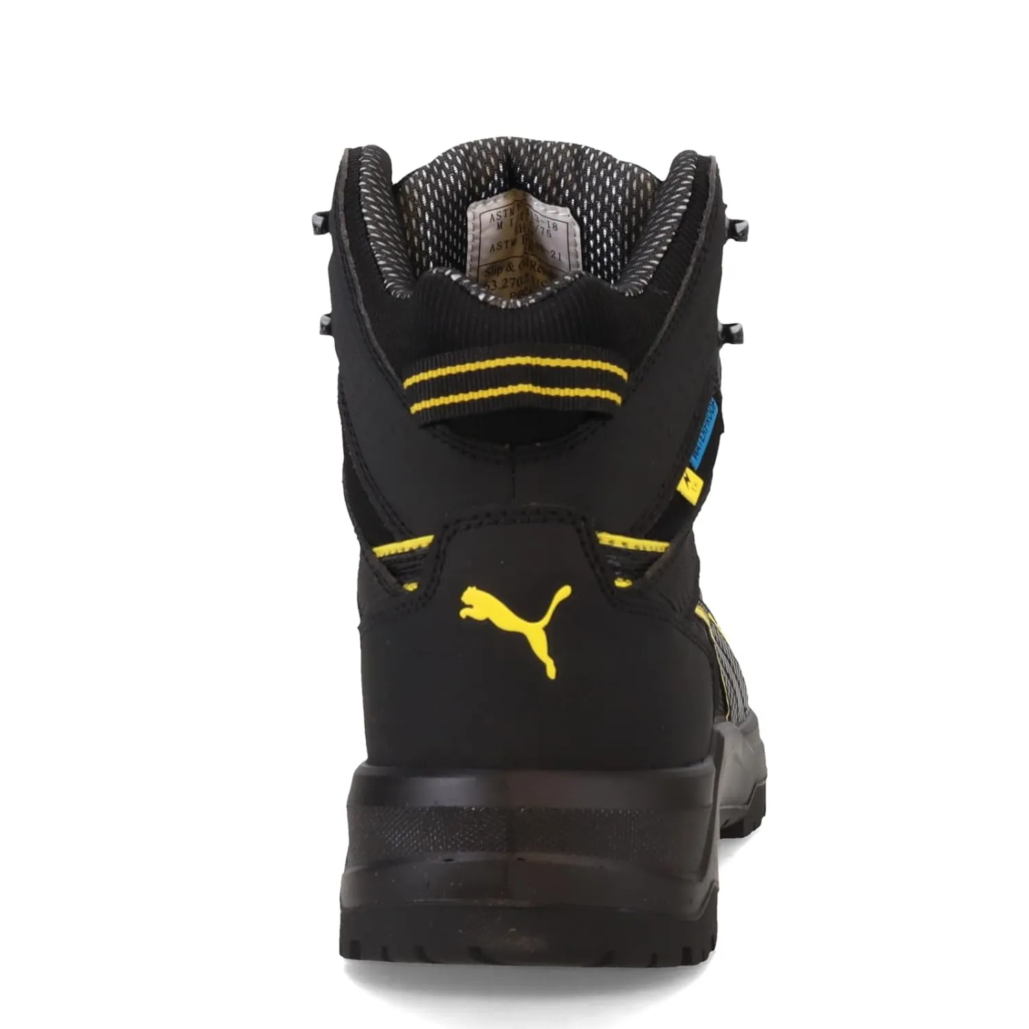 PUMA Men's Rock 6" Composite Toe Industrial Boot, Black, 8