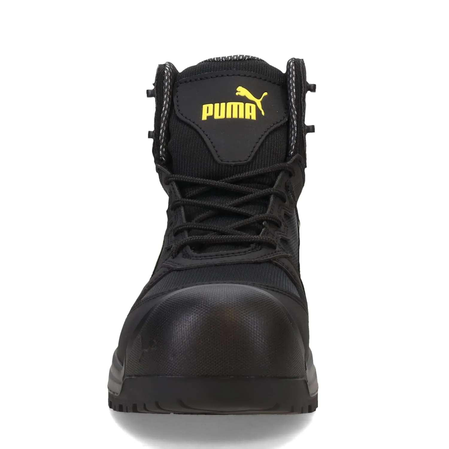 PUMA Men's Rock 6" Composite Toe Industrial Boot, Black, 8