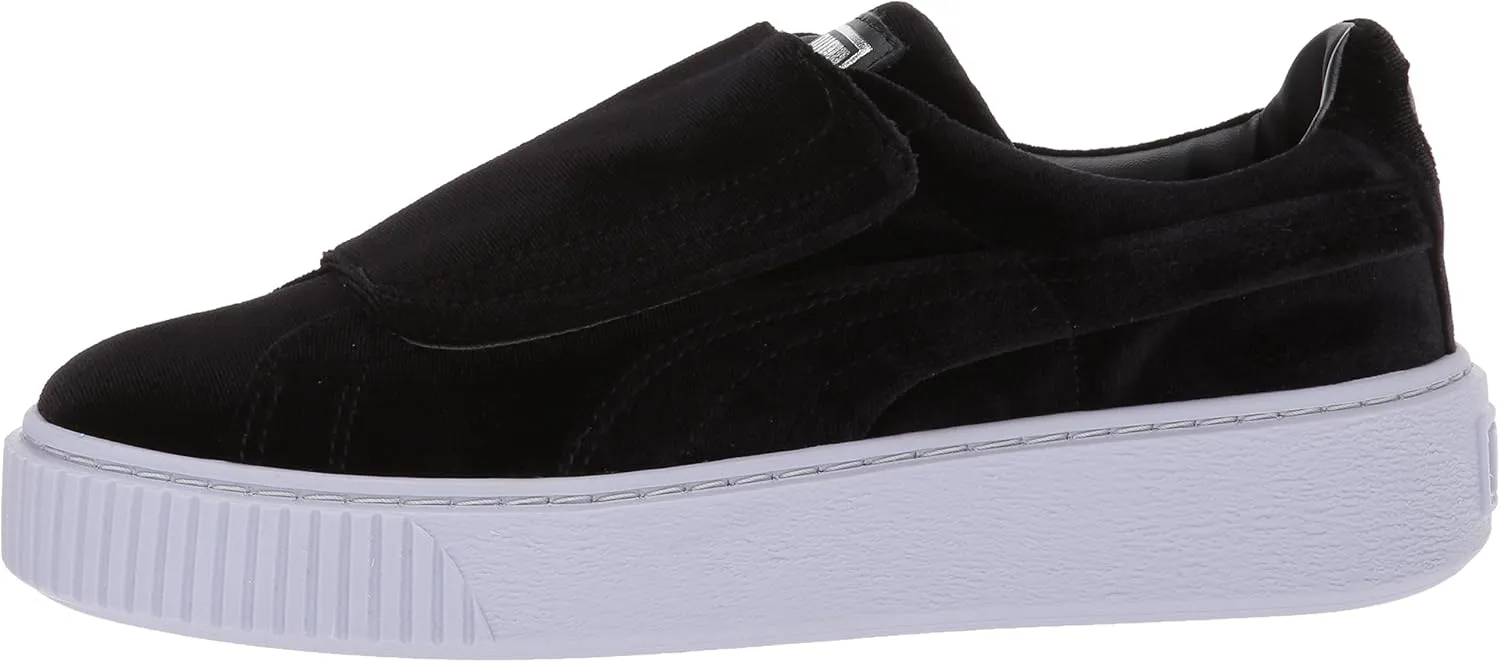 PUMA Women's Basket Platform Core Fashion Sneaker