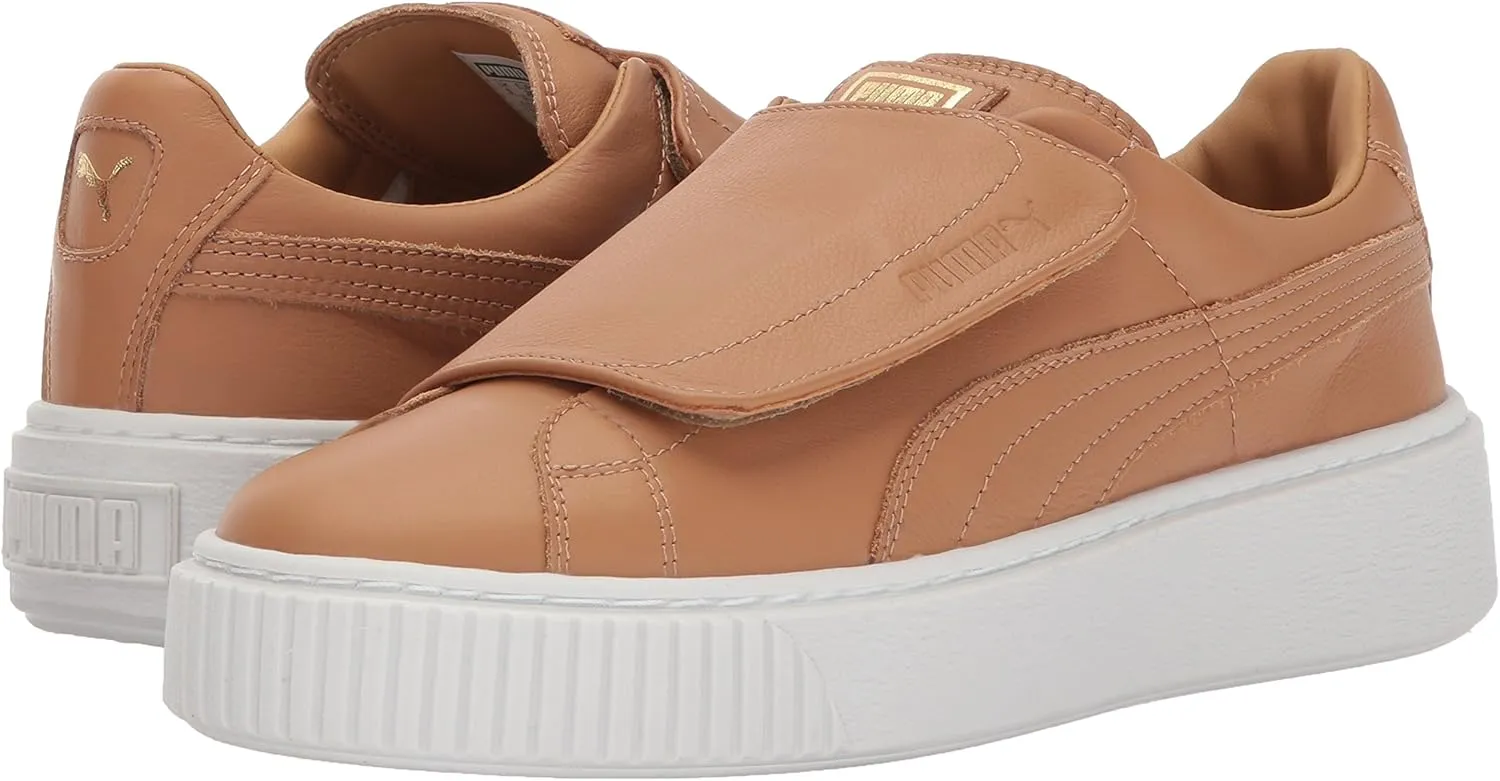 PUMA Women's Basket Platform Strap Wn Sneaker