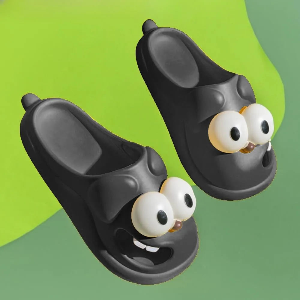 Puppy Slippers Bathroom Slippers Women's Summer Slippers Cave Shoes Simple Slippers Outside To Wear Indoor Home Home Non-slip