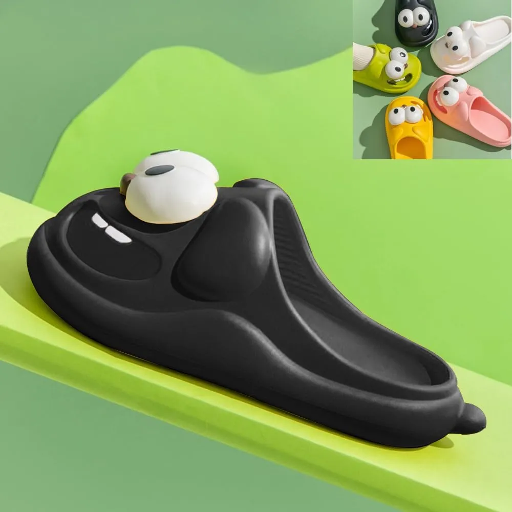 Puppy Slippers Bathroom Slippers Women's Summer Slippers Cave Shoes Simple Slippers Outside To Wear Indoor Home Home Non-slip