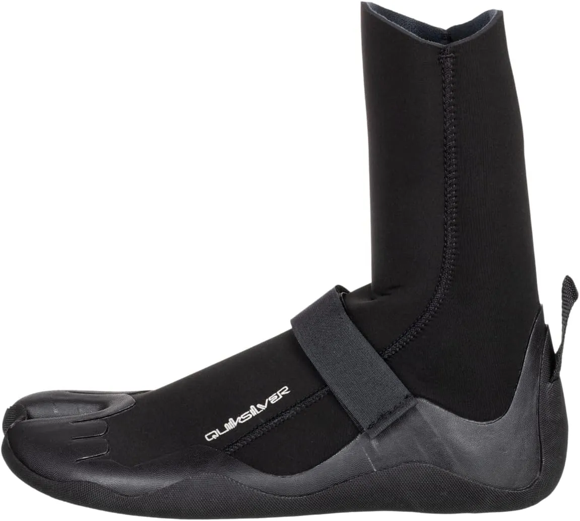 Quiksilver Mens Everyday Sessions 5mm Split Toe Bootie - Black | 12