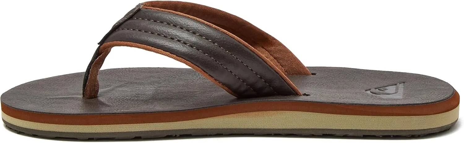 Quiksilver Youth Monkey Wrench Flip Flop Sandal (Little Kid/Big Kid)