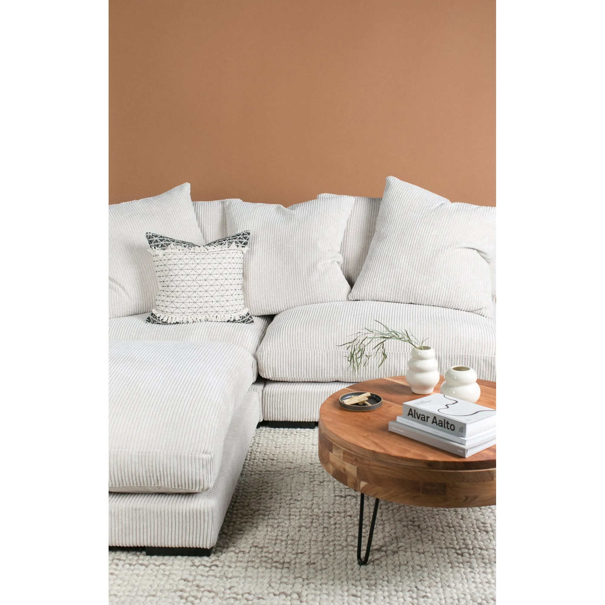 Relaxo Corduroy Slipper Chair