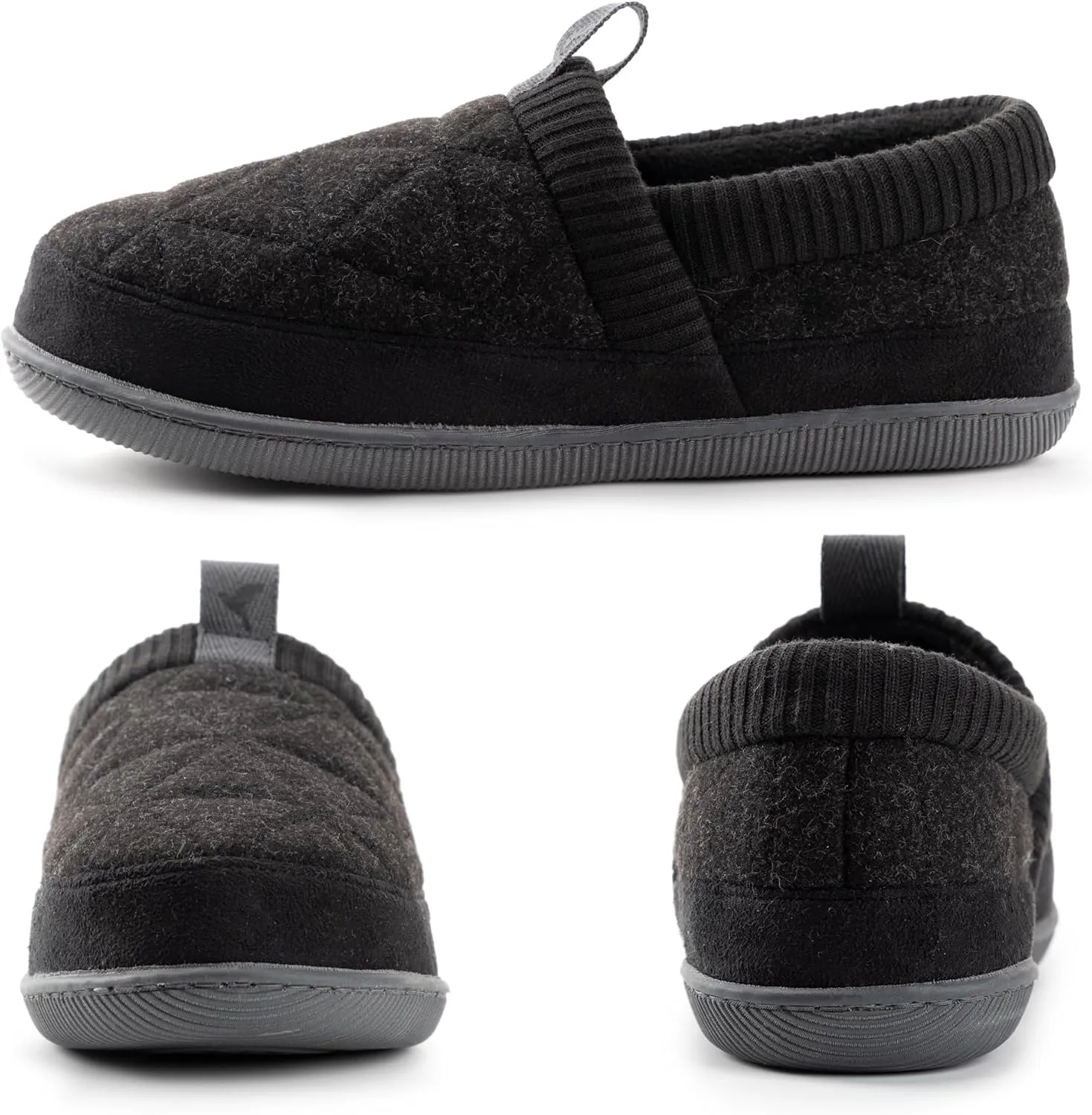 RockDove Women's Knit Cuff Closed Back Slipper