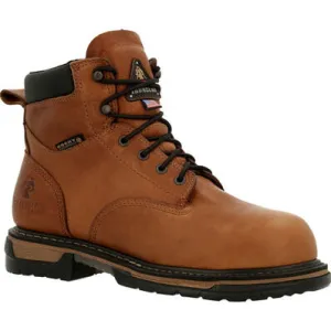 ROCKY IRONCLAD STEEL TOE WATERPROOF WORK BOOTS