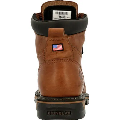 ROCKY IRONCLAD STEEL TOE WATERPROOF WORK BOOTS