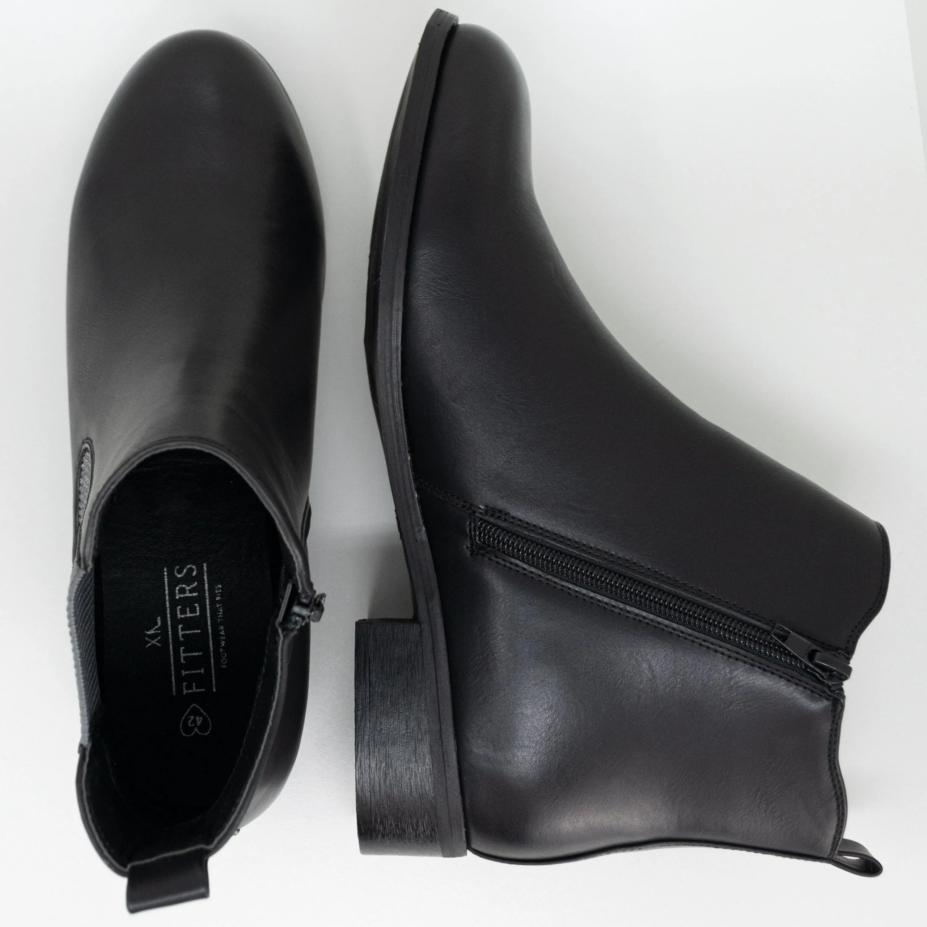 Sabine in schwarz - Damen Stiefelette