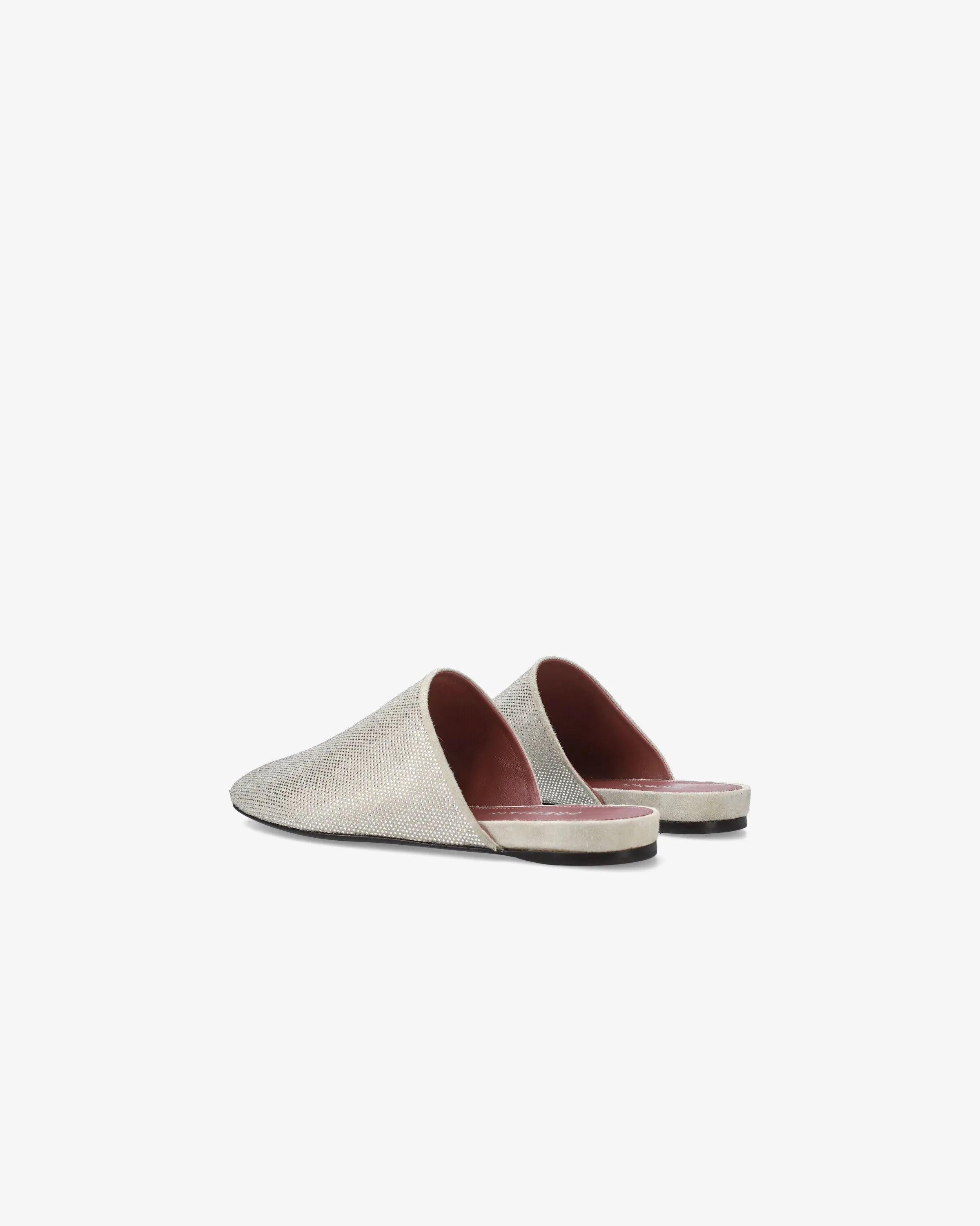 Sabot with Rhinestones and Internal Wedge