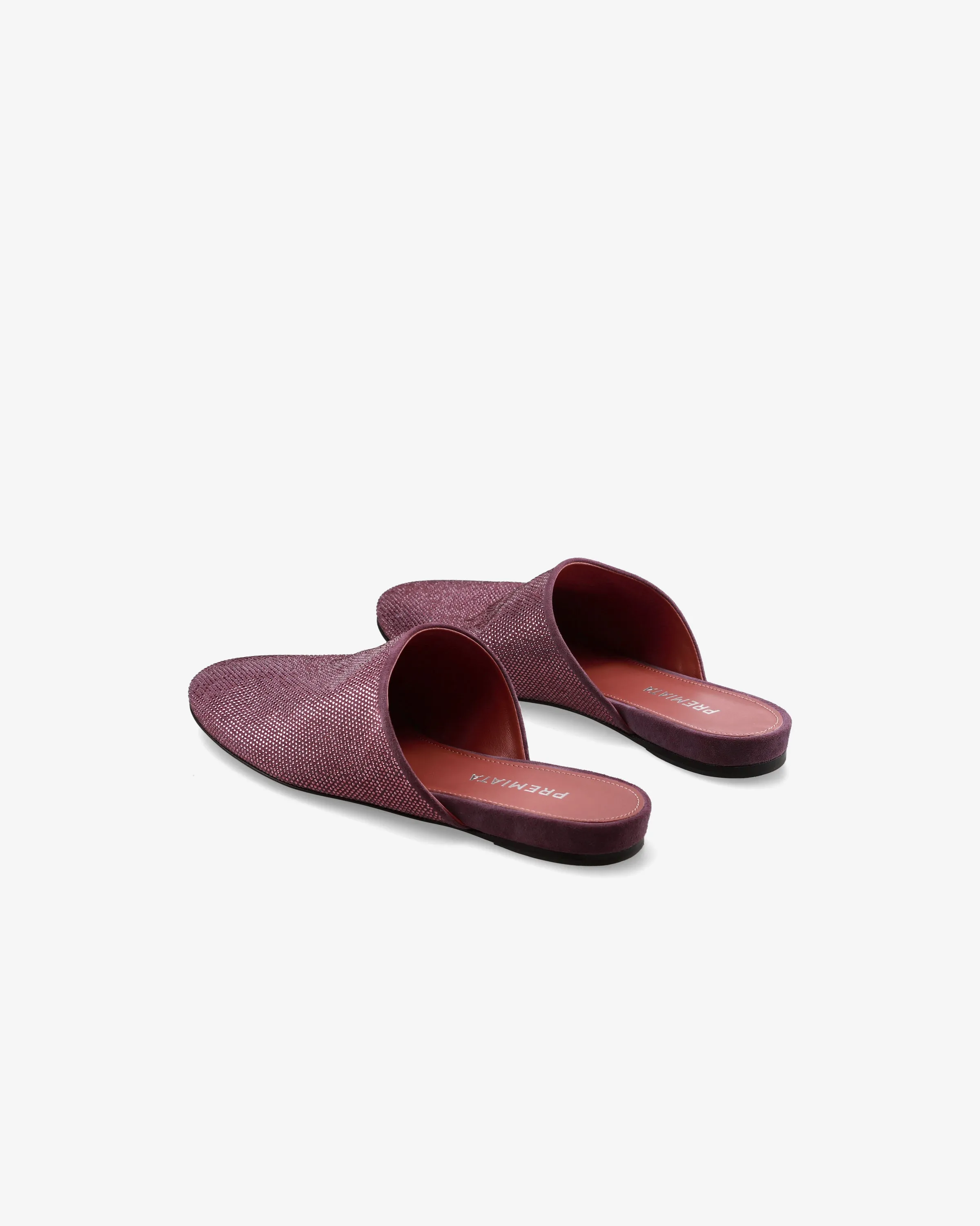 Sabot with Rhinestones and Internal Wedge