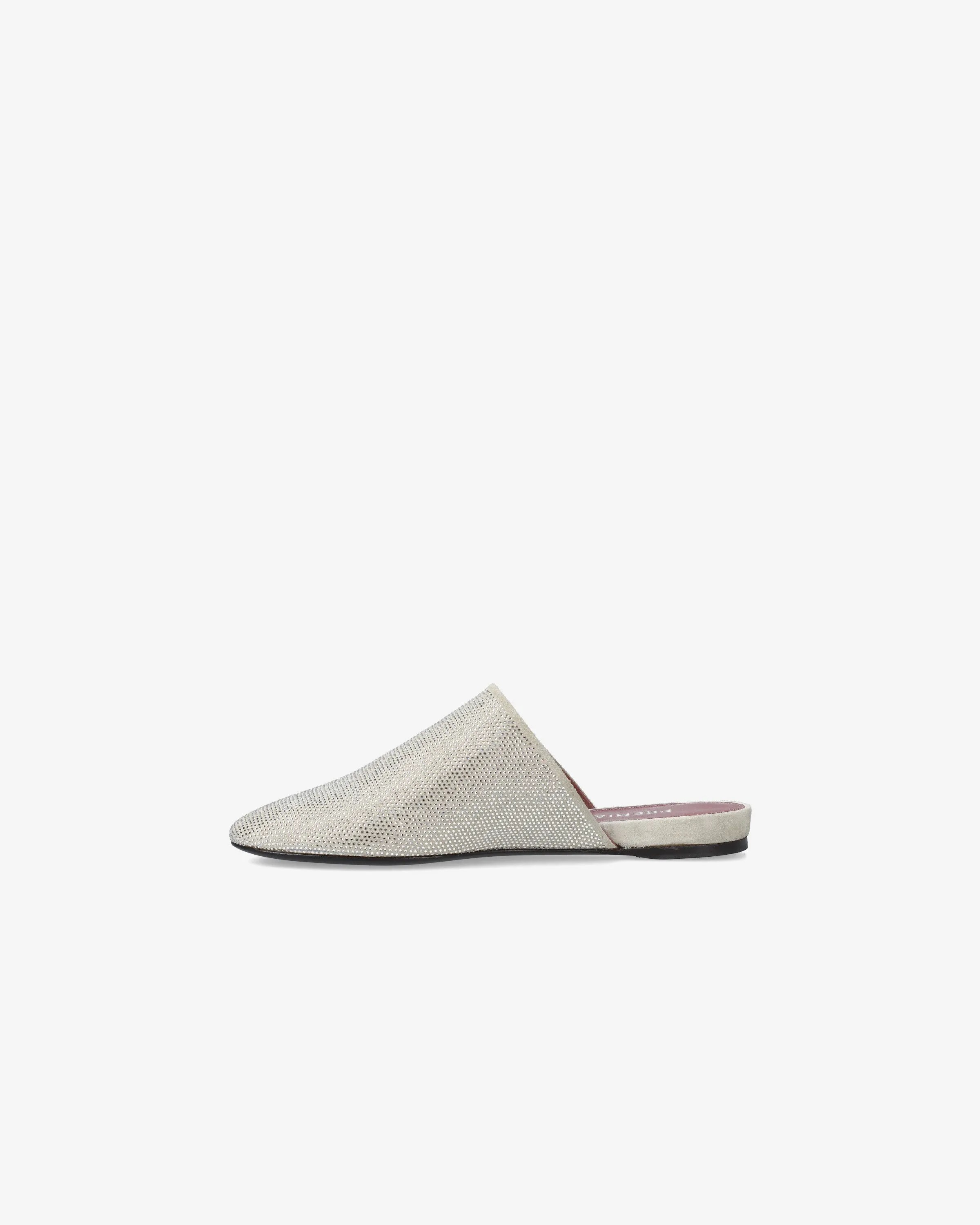 Sabot with Rhinestones and Internal Wedge
