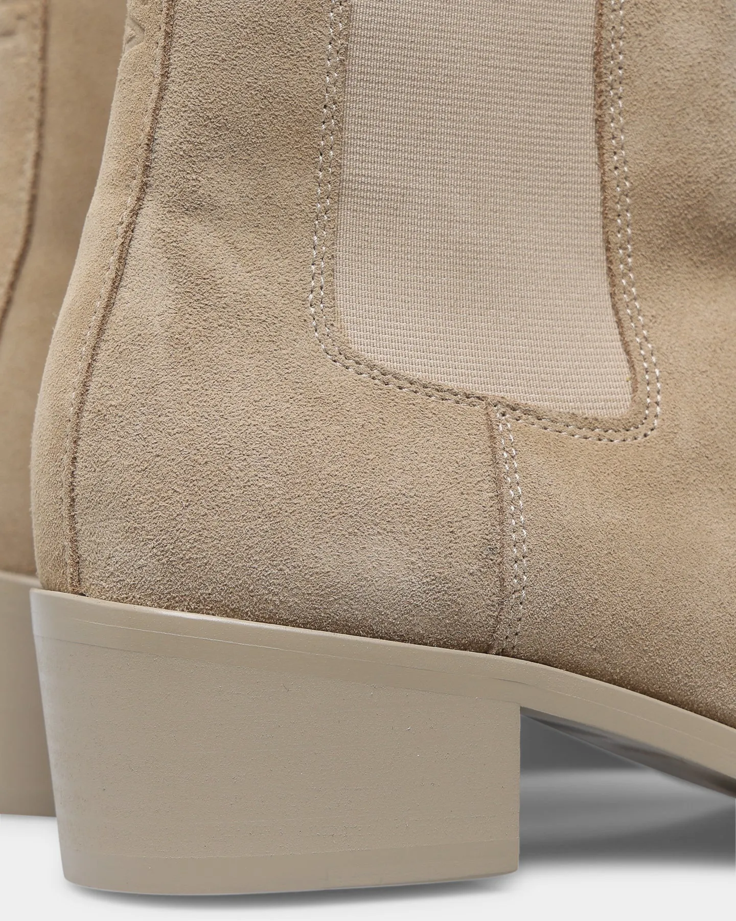 Saint Morta Nomad Pointy Toe Chelsea Boot Light Stone