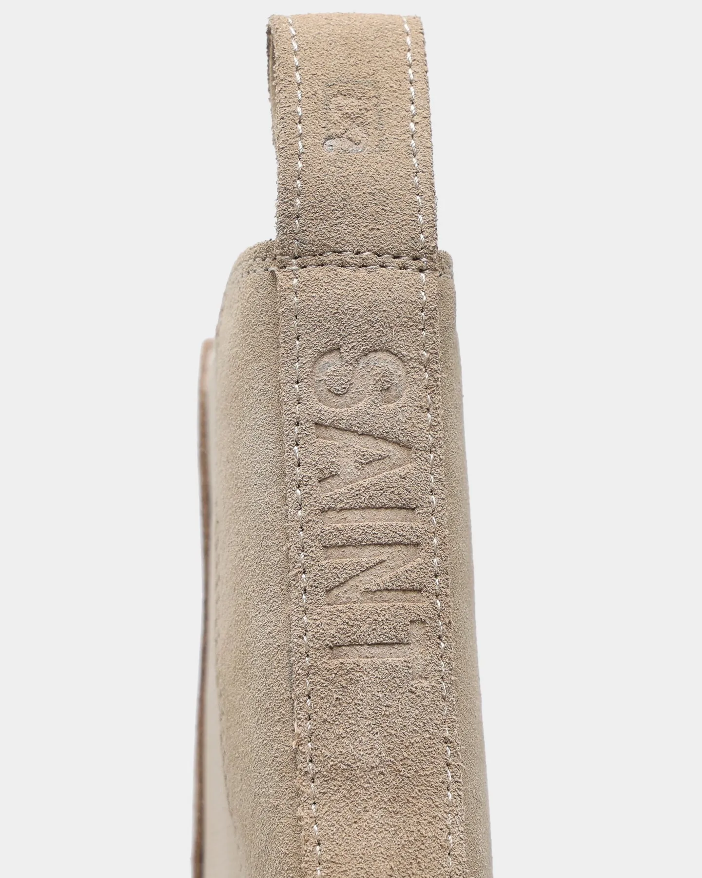 Saint Morta Nomad Pointy Toe Chelsea Boot Light Stone
