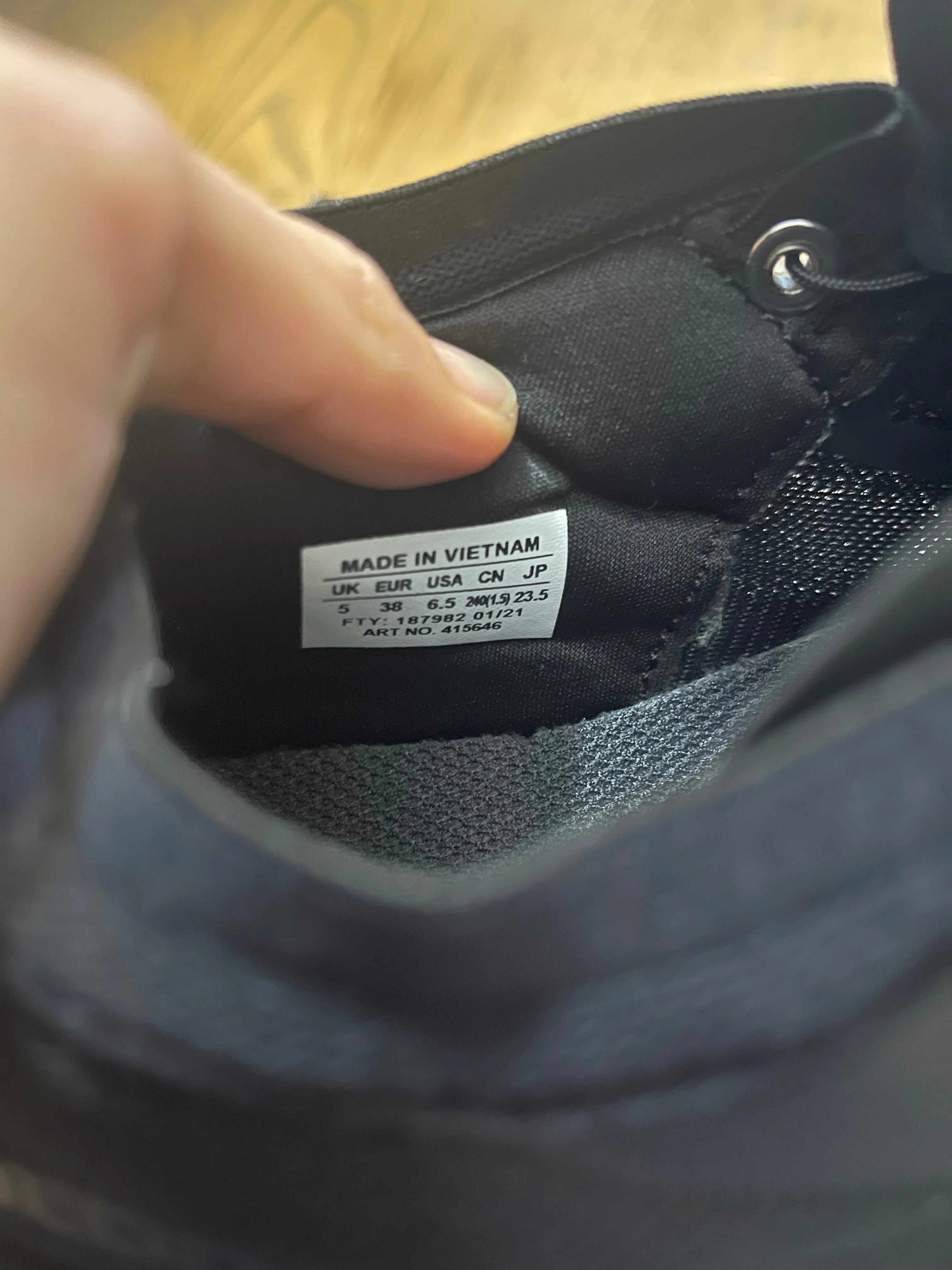Salomon platform Comme des garçons sneaker
