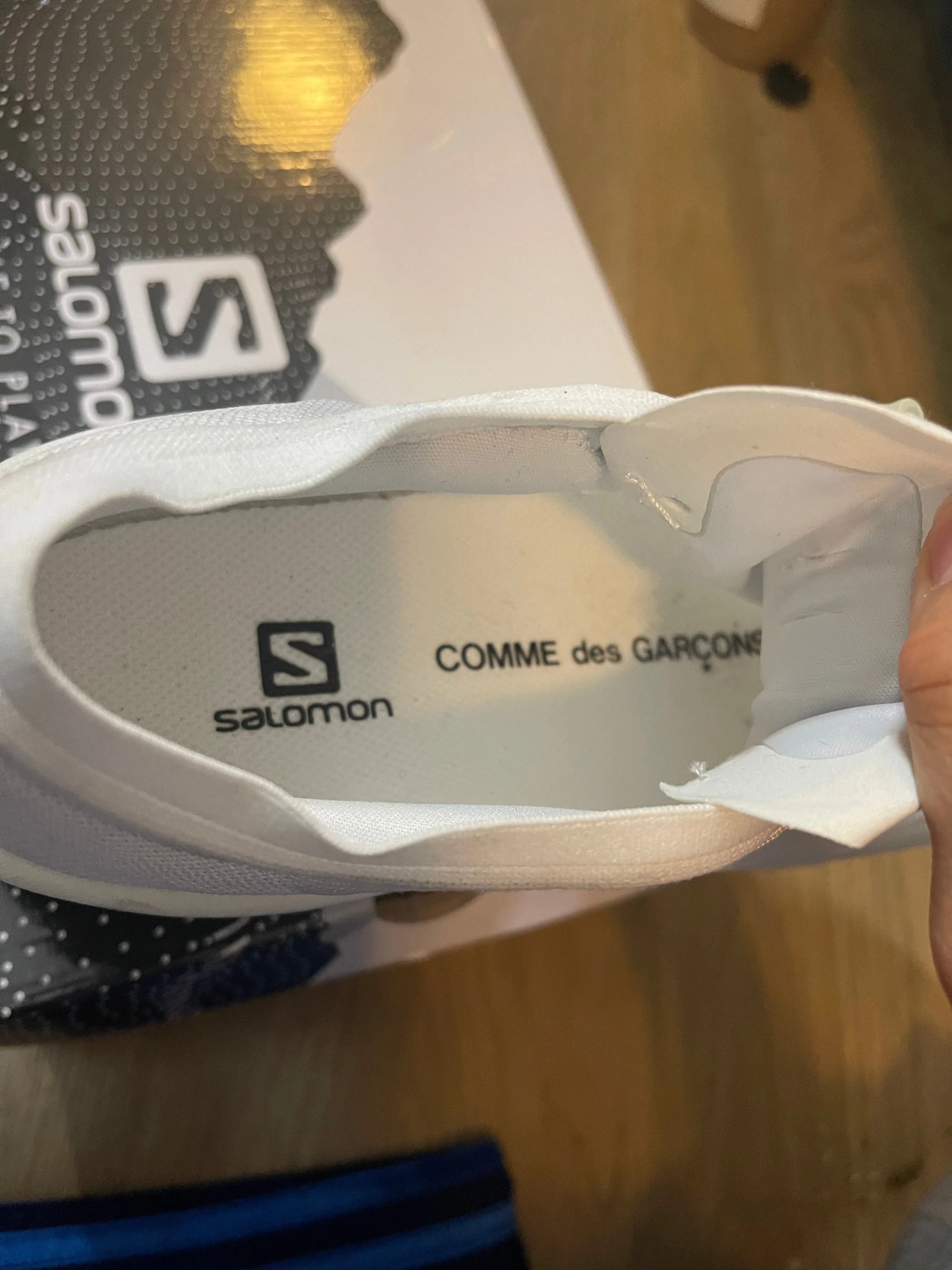Salomon platform Comme des garçons sneaker