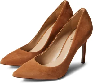 Sam Edelman Hazel - Sandals for Women - Synthetic Insole - Leather Outsole - Low-cut Vamp - High Stiletto Heel Walnut 7.5 W