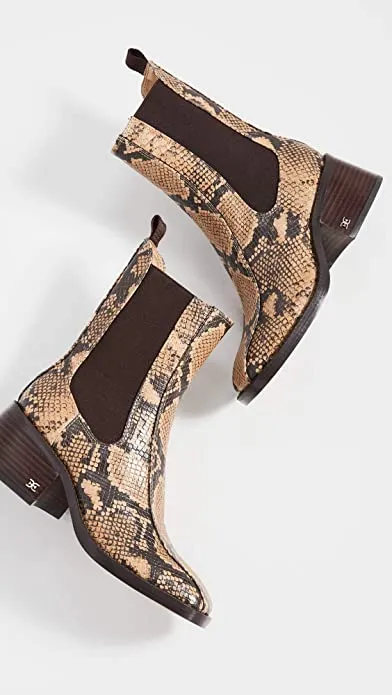 Sam Edelman Women's Dasha Boots, Dark Wheat Multi, 7 Medium US