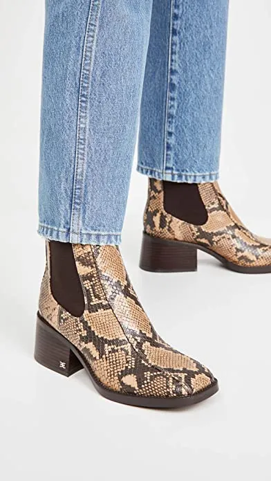 Sam Edelman Women's Dasha Boots, Dark Wheat Multi, 7 Medium US