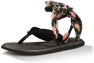 Sanuk Womens Yoga Slinged Up Prints Thong Sandal