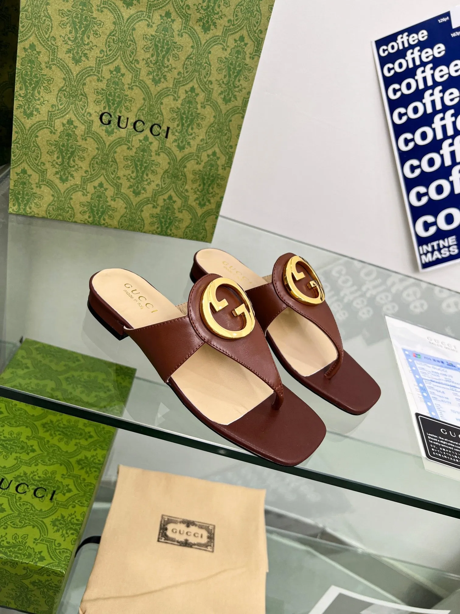 SE1033 Women's Gucci Blondie thong sandal / Size5-11