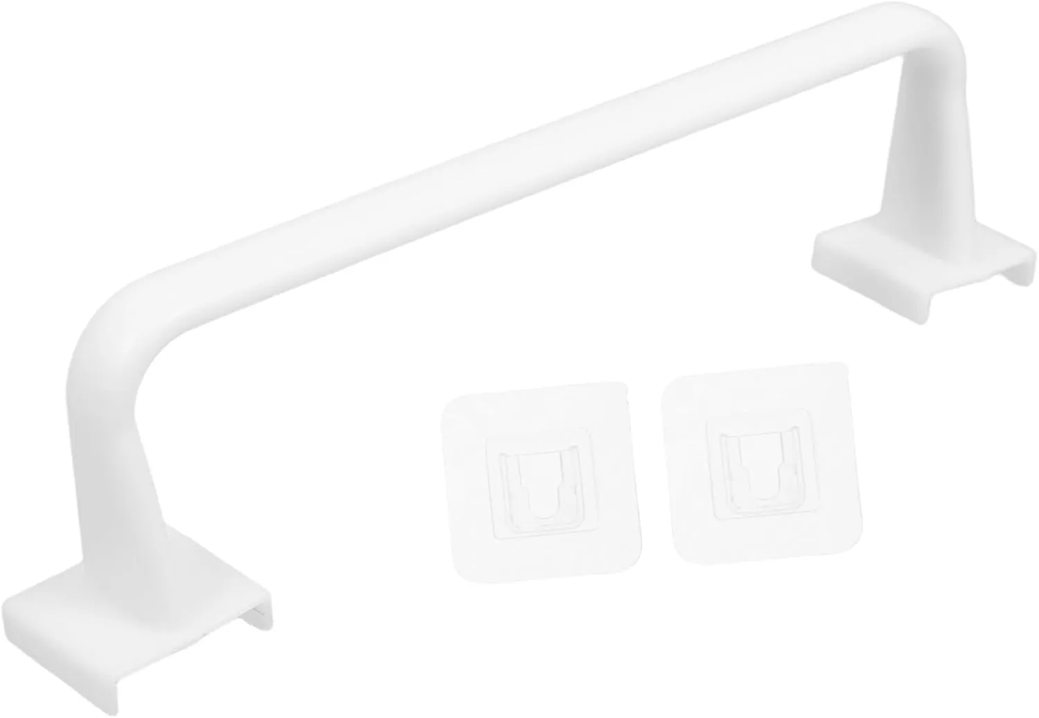 Self Adhesive Towel Bar Easy Install Towel Rack No Drill for Bathroom Kitchen Laundry Space-Saving
