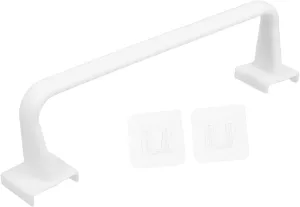 Self Adhesive Towel Bar Easy Install Towel Rack No Drill for Bathroom Kitchen Laundry Space-Saving