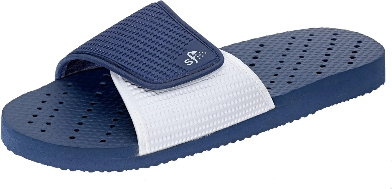 Showaflops Boy's Watercolor Stripe Slipper