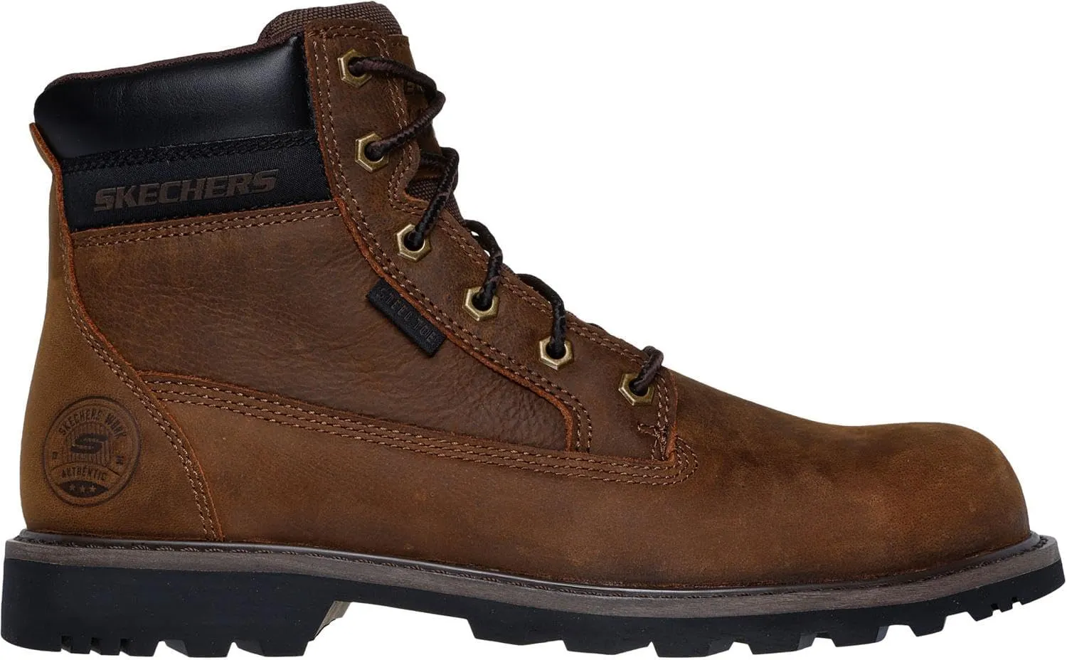Skechers Men's Longrider 6 Inch Steel Toe Industrial Boot