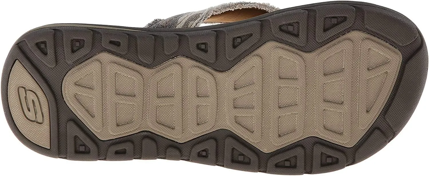Skechers Men's Relaxed Fit Supreme Bosnia Sandal