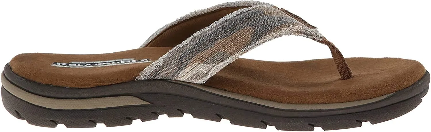 Skechers Men's Relaxed Fit Supreme Bosnia Sandal