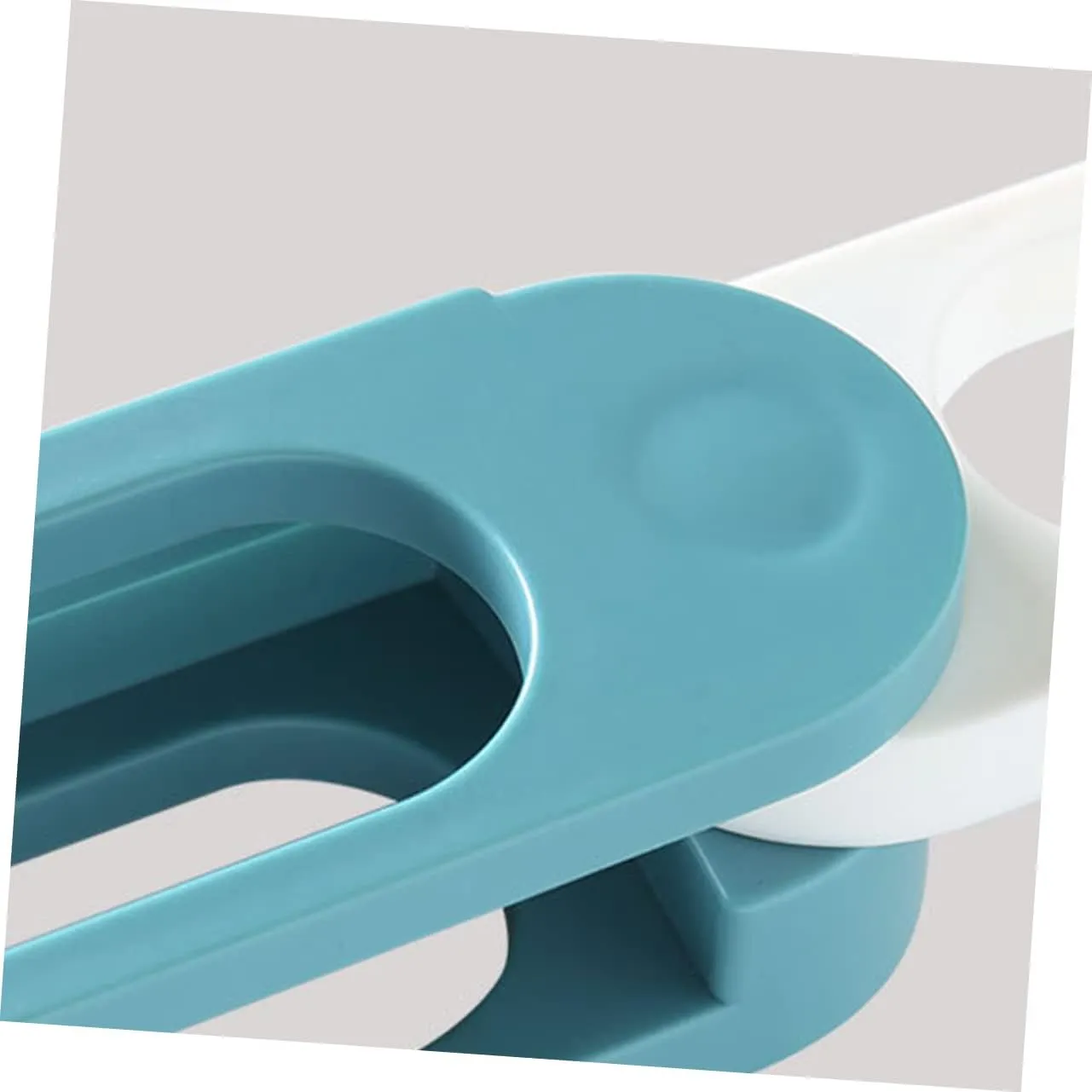 Slipper -Mounted Foldable Shelf Space-Saving Storage for Slippers Towels Easy Install Hooks