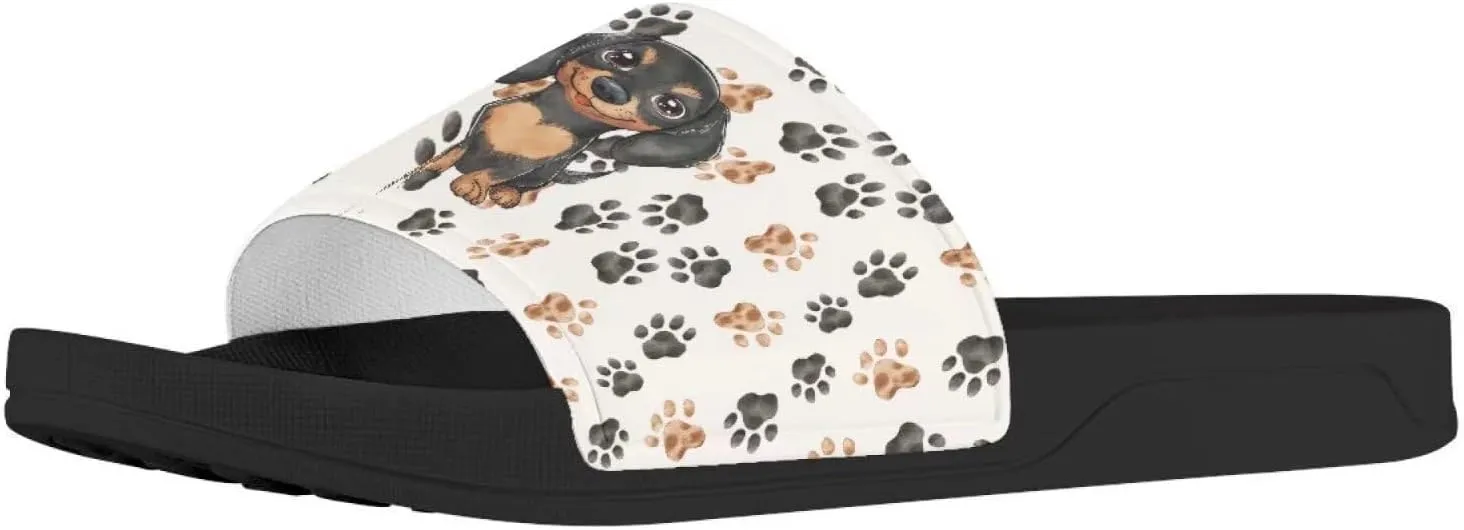 Slippers for Women, Anti Slip House Shoes for Men, Open Toe Beach Sandals Summer Shoes