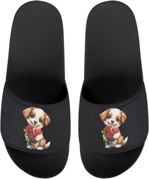 Slippers for Women Men, Anti Slip House Shoes Slides Slippers Casual Beach Sandals Summer Shoes