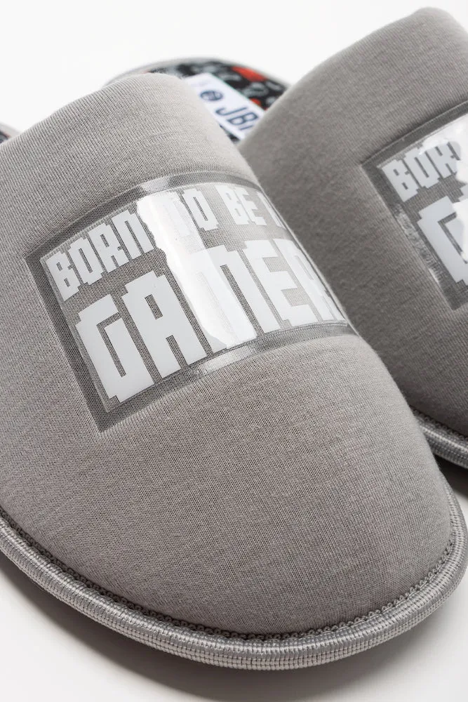 Slippers Grey