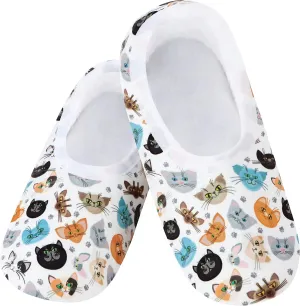 Snoozies Skinnies Slippers for Women - Non-Slip Lightweight and Soft Sherpa Lining - Foldable Travel