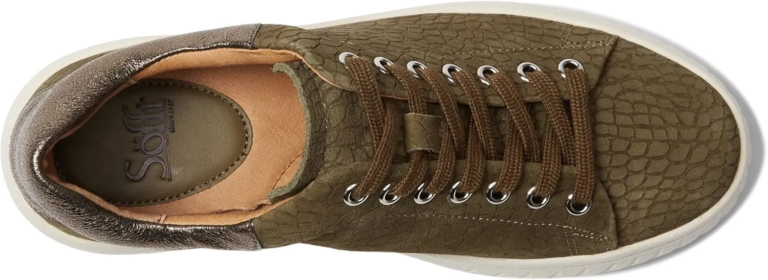 Sofft Womens Parkyn Leather Round Toe Oxfords