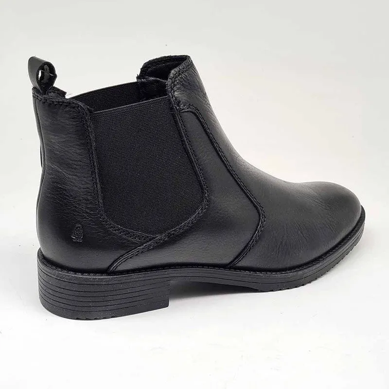 Soft Style by Hush Puppies Sedi Leather Ankle Boot - Black