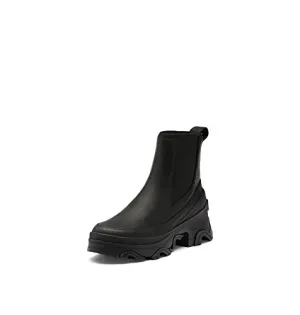 Sorel Women's Brex Boot Chelsea Waterproof Boots - Black, Black - Size 5.5